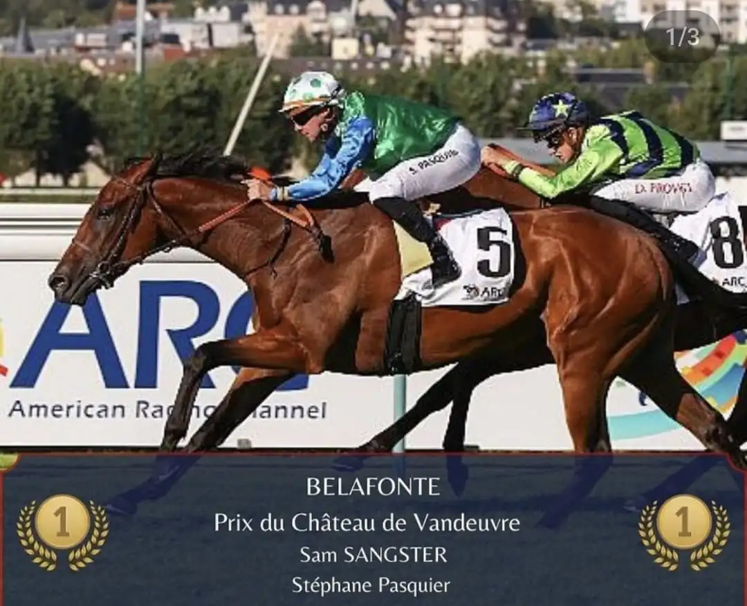 Belafonte breaks his maiden at Deauville